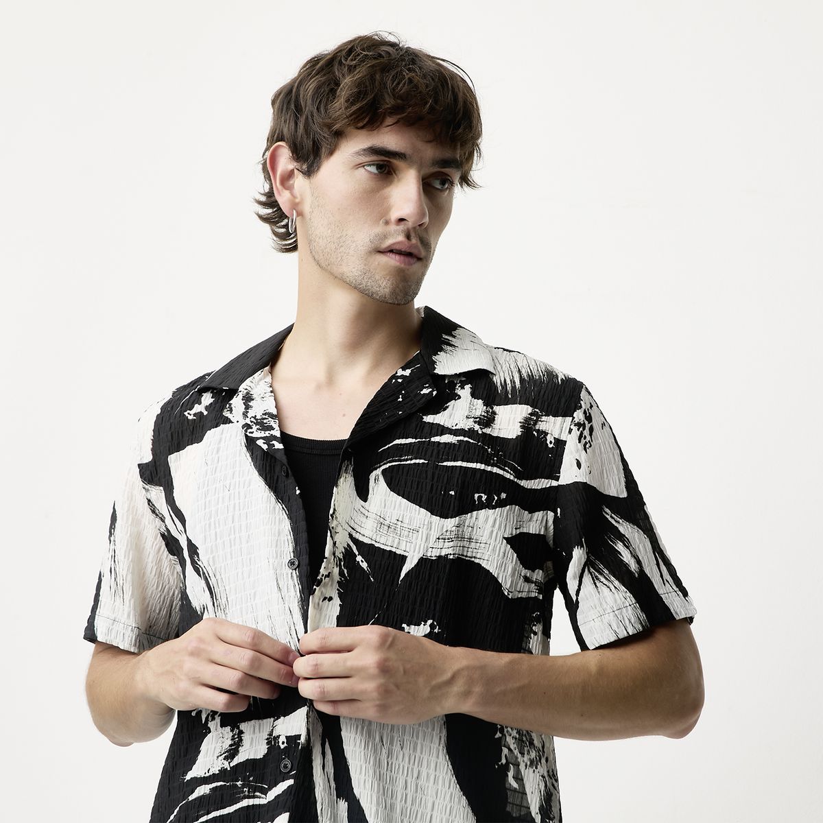 BASEMENT - Camisa Sport Hombre Basement