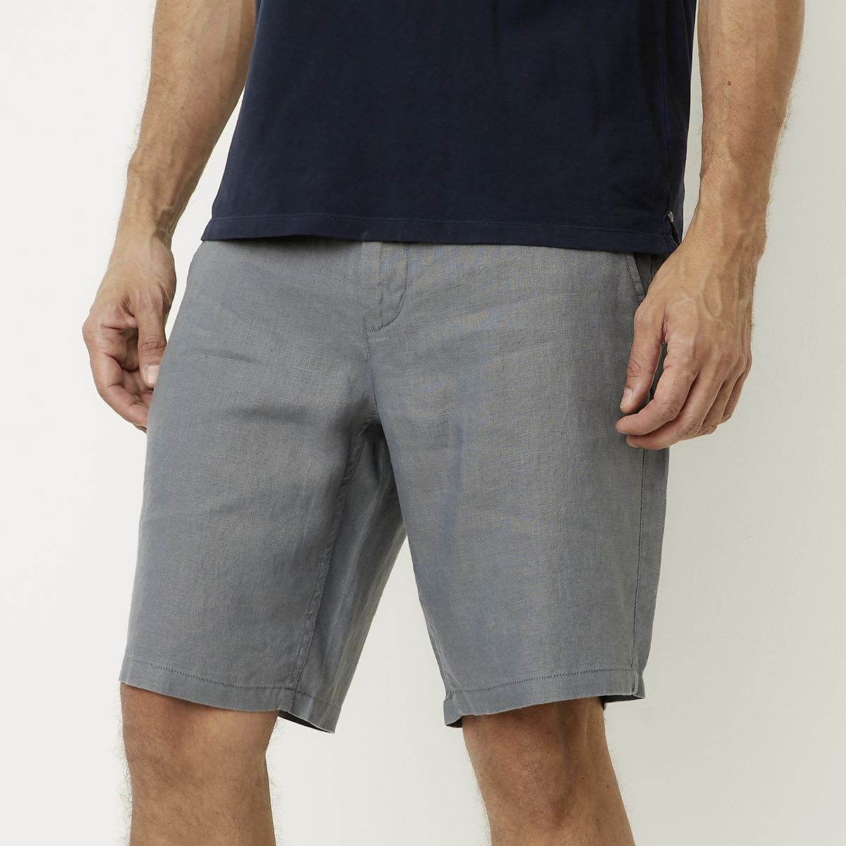 WOLF&HANK - Bermuda Lino Hombre Wolf&Hank