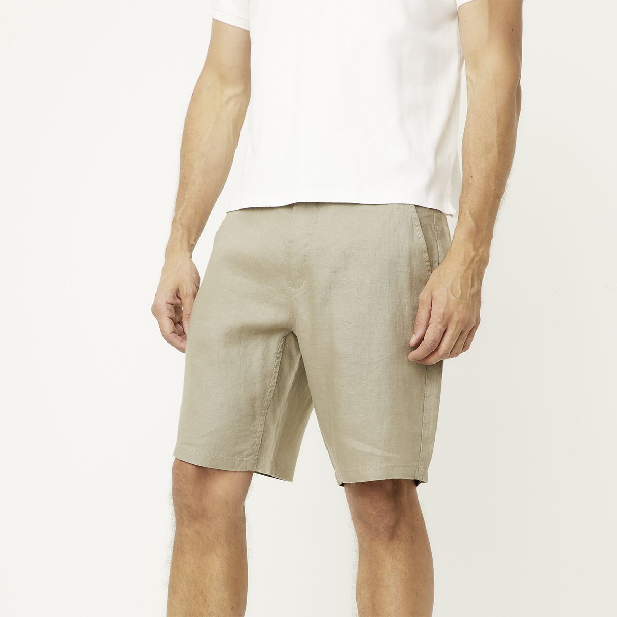 WOLF&HANK - Bermuda Lino Hombre Wolf&Hank