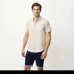 NEWPORT - Camisa Manga Corta Hombre