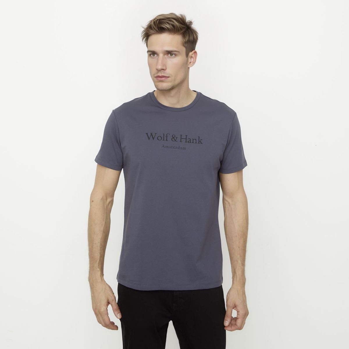 WOLF&HANK - Polera Manga Corta Hombre Wolf&Hank