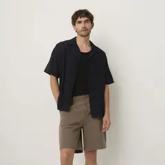 BASEMENT - Camisa Manga Corta Hombre