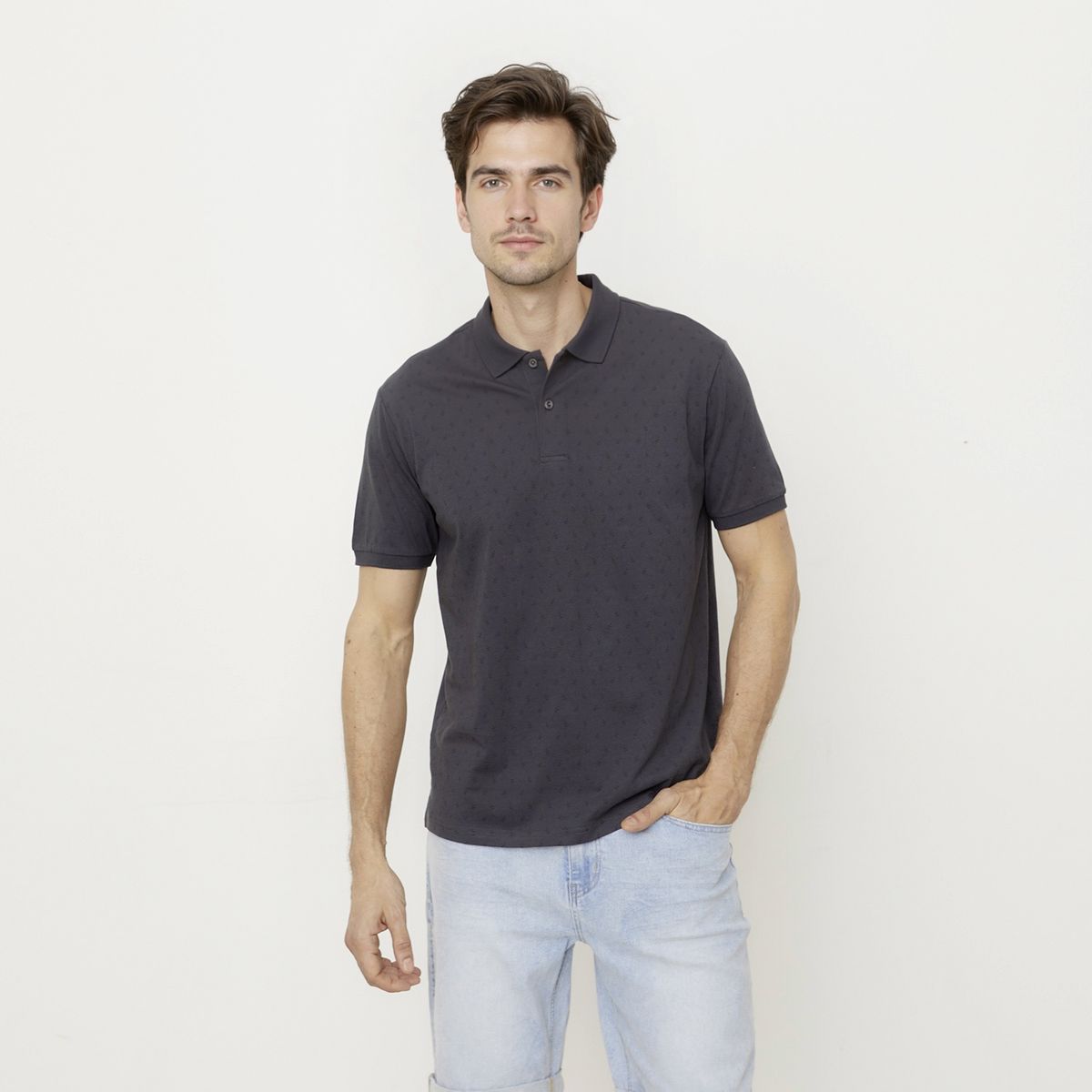 NEWPORT - Polera Manga Corta Hombre Newport