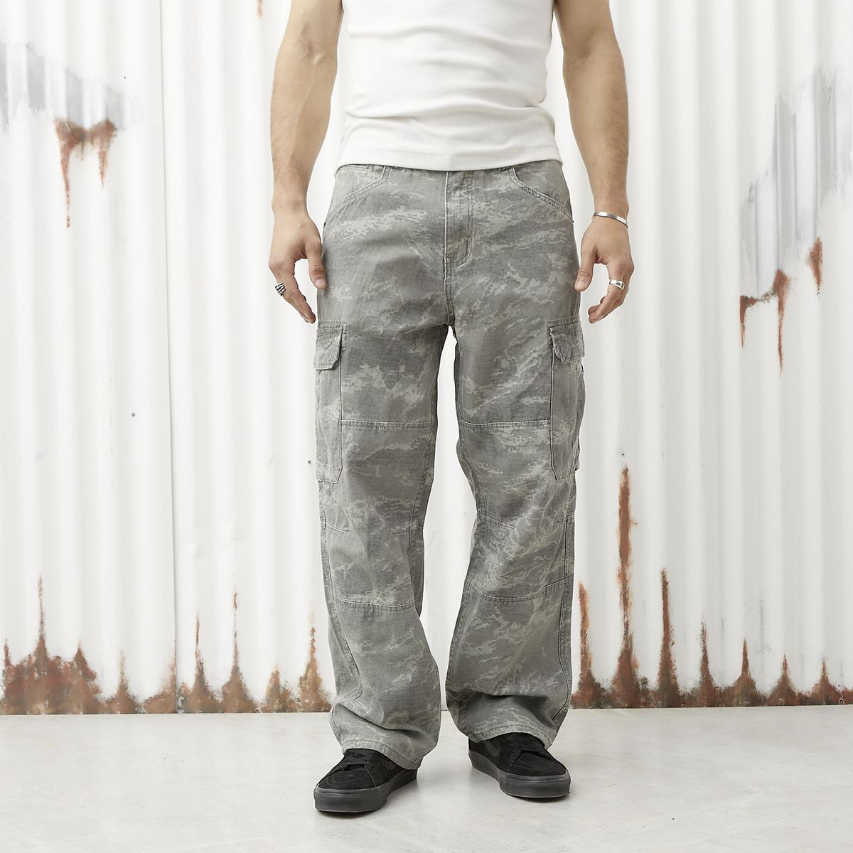 AMERICANINO - Pantalón Fit Baggy Hombre Americanino