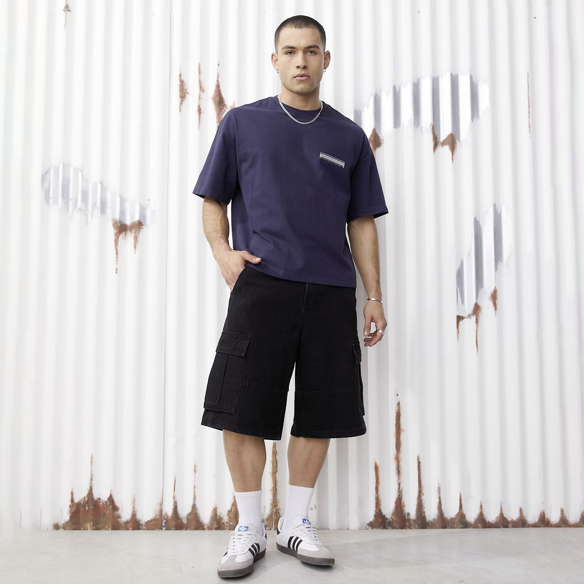 AMERICANINO - Bermuda Casual Hombre Americanino