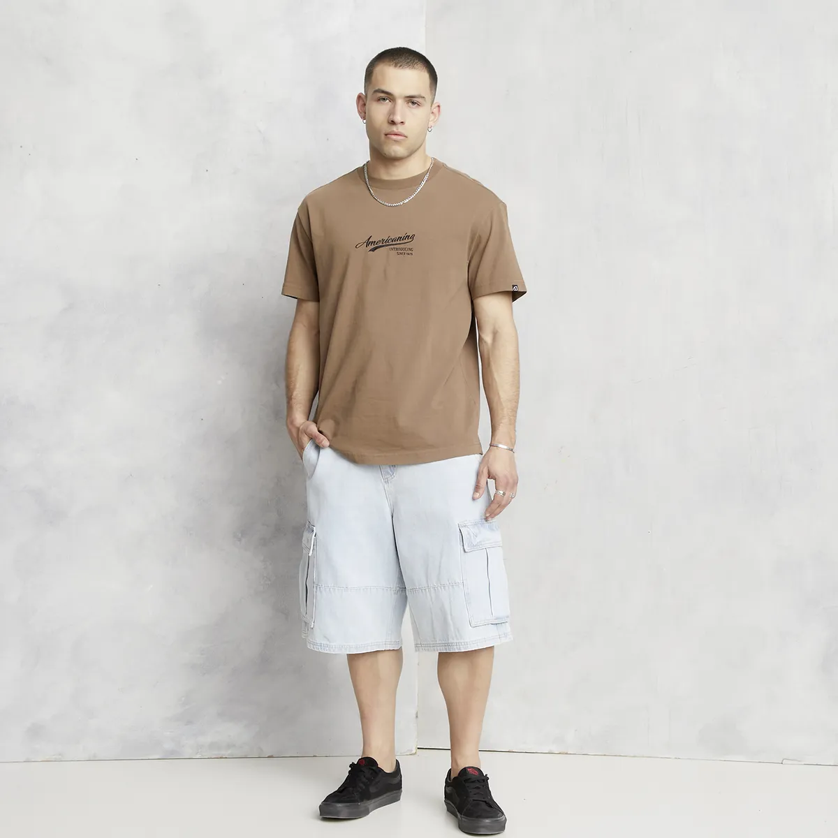 AMERICANINO - Bermuda Casual Hombre Americanino