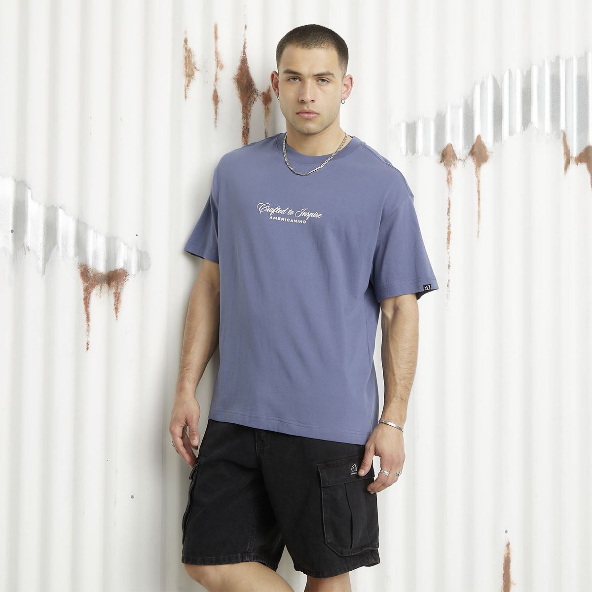 AMERICANINO - Polera Manga Corta Hombre Americanino