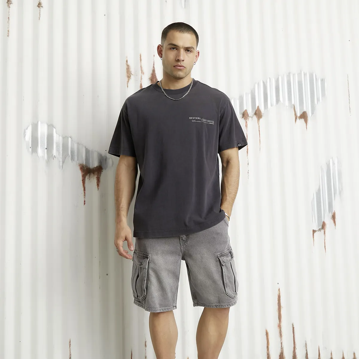 AMERICANINO - Polera Manga Corta Hombre Americanino