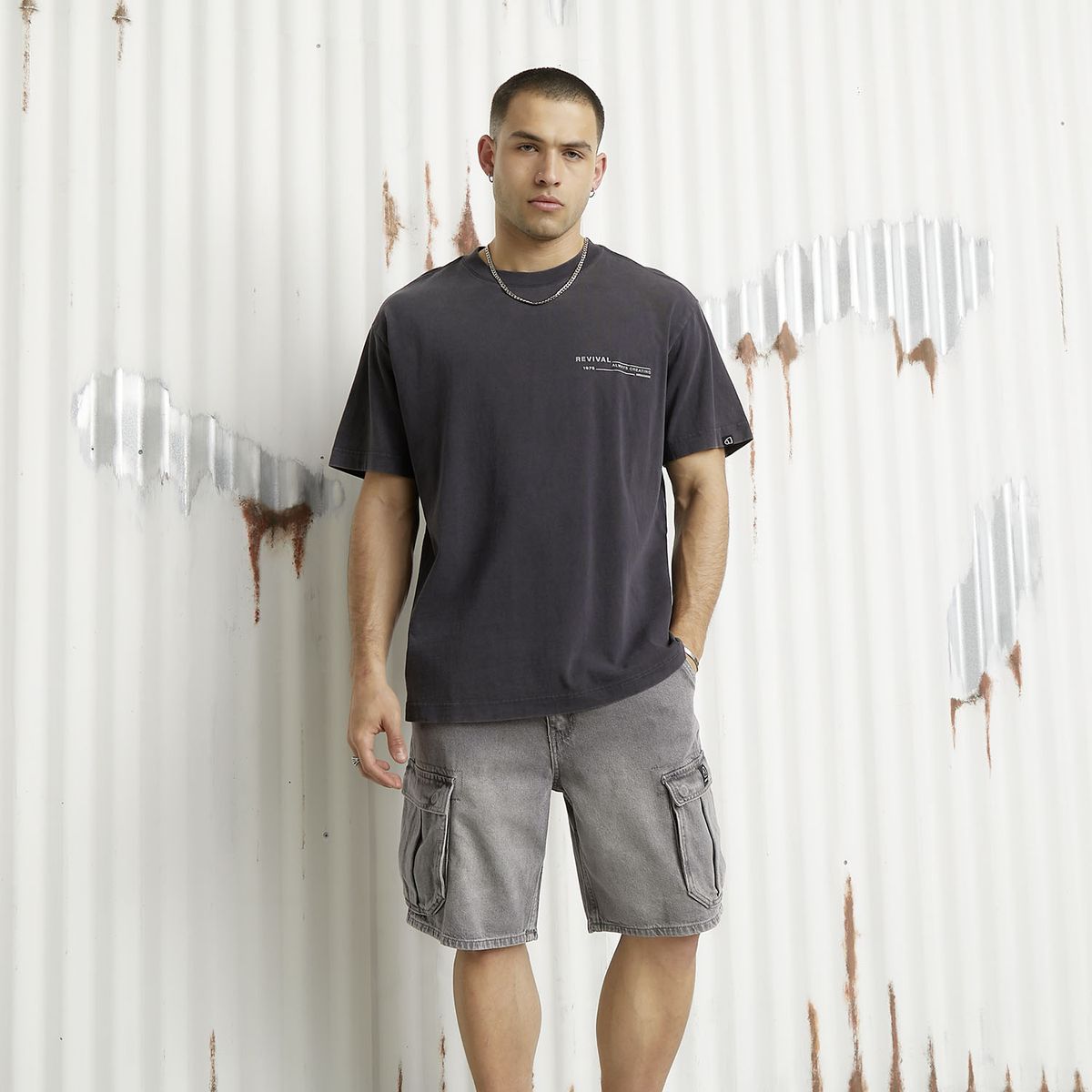 AMERICANINO - Polera Manga Corta Hombre Americanino