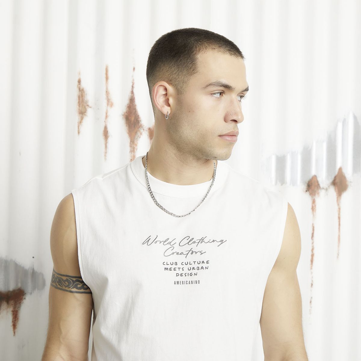 AMERICANINO - Polera Sin Mangas Hombre Americanino