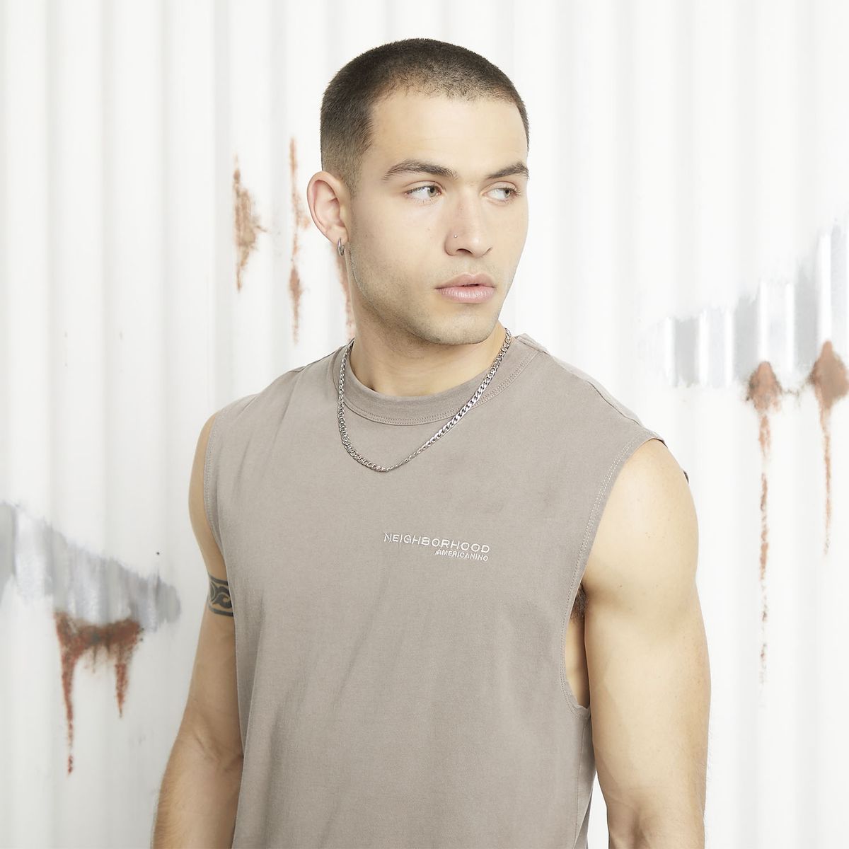 AMERICANINO - Polera Sin Mangas Hombre Americanino