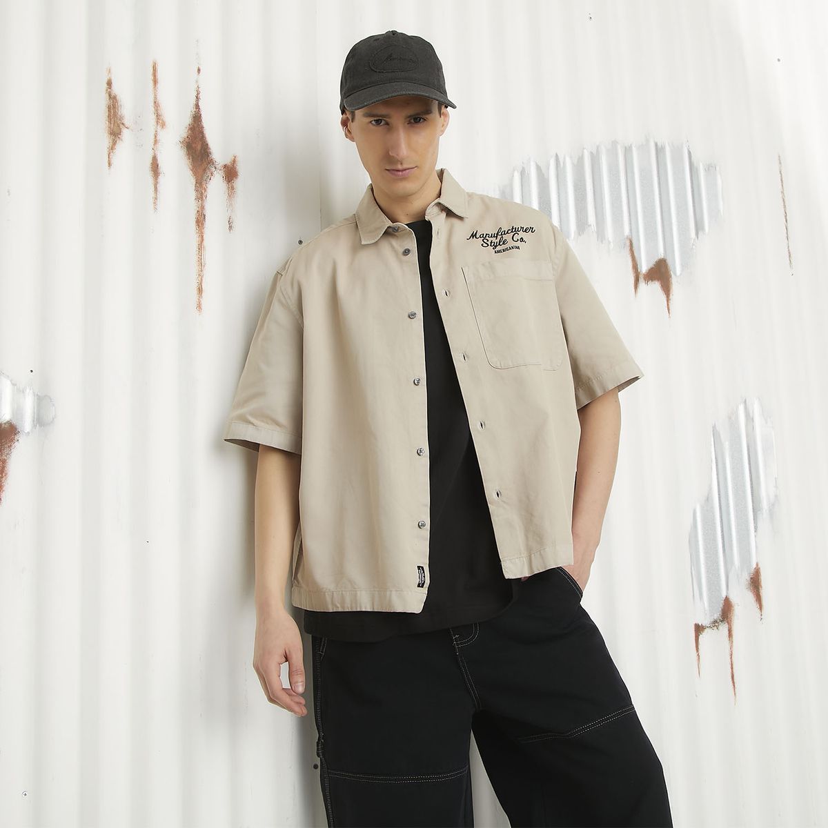 AMERICANINO - Camisa Juvenil Hombre Americanino