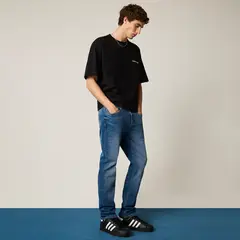 AMERICANINO - Jeans Baggy Tiro Bajo Hombre