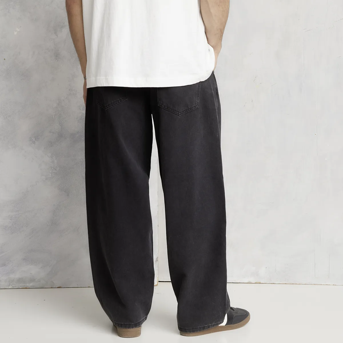 AMERICANINO - Jeans Baggy Tiro Bajo Hombre Americanino