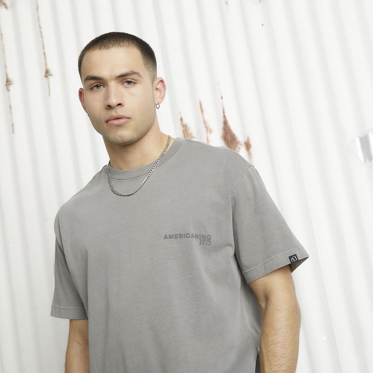AMERICANINO - Polera Manga Corta Hombre Americanino