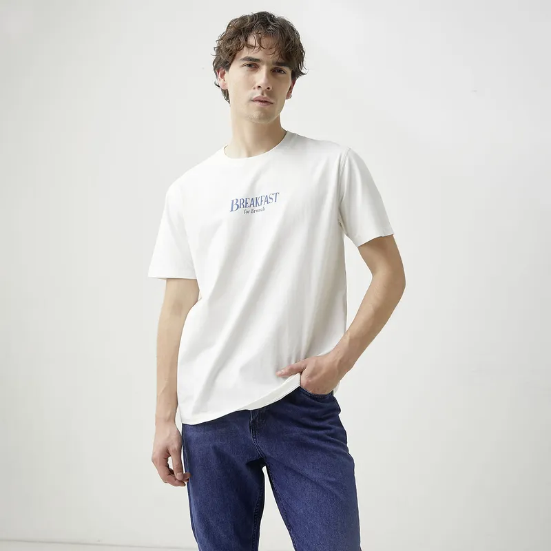 BASEMENT - Polera Manga Corta Hombre Basement