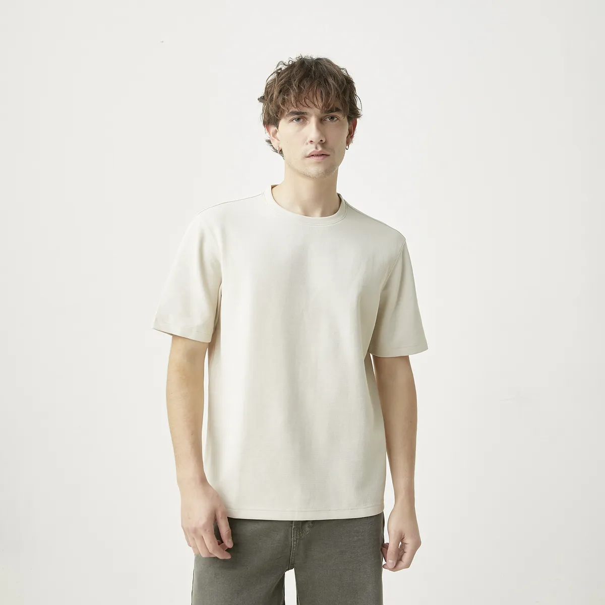 BASEMENT - Polera Manga Corta Hombre Basement