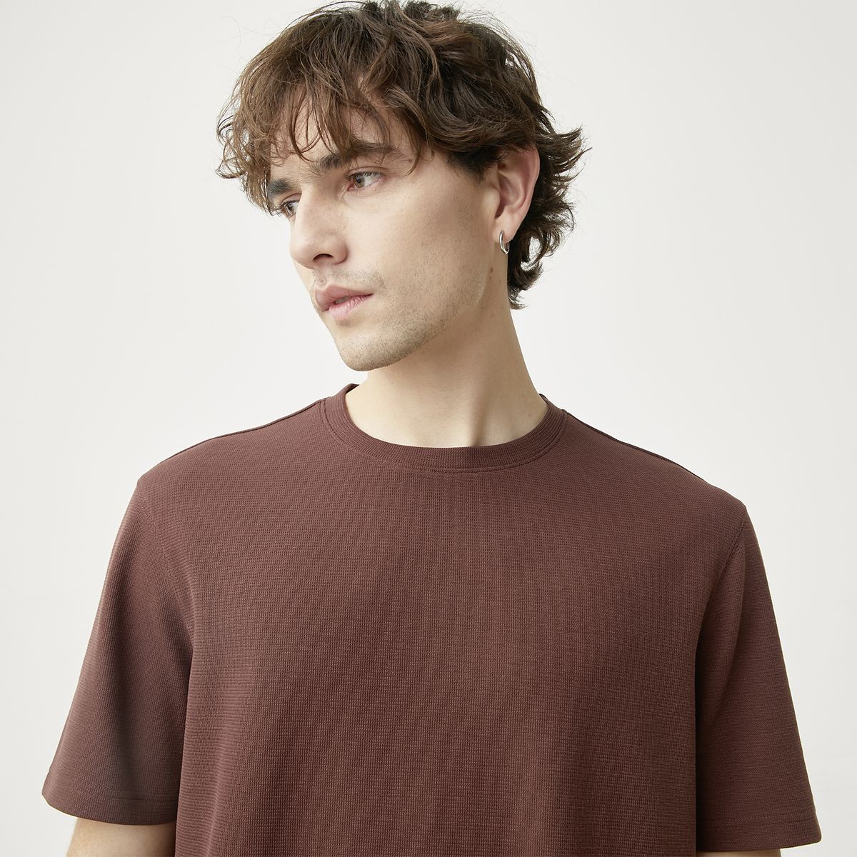 BASEMENT - Polera Manga Corta Hombre Basement