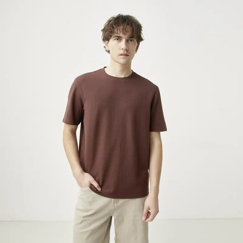BASEMENT - Polera Manga Corta Hombre Basement