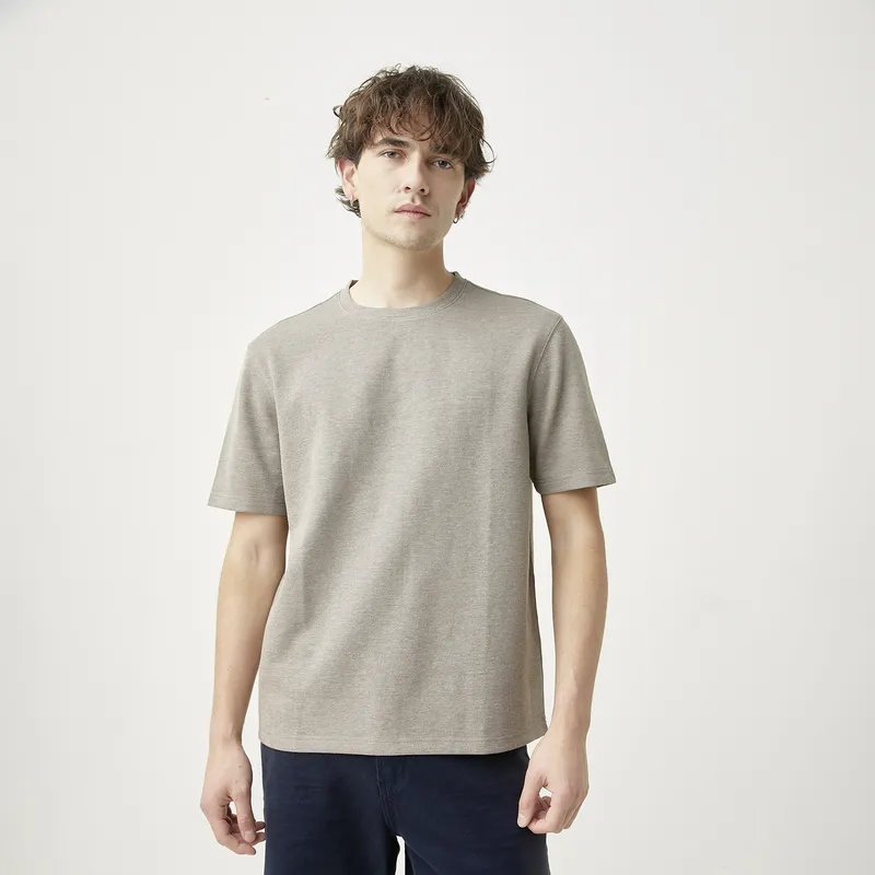 BASEMENT - Polera Manga Corta Hombre Basement