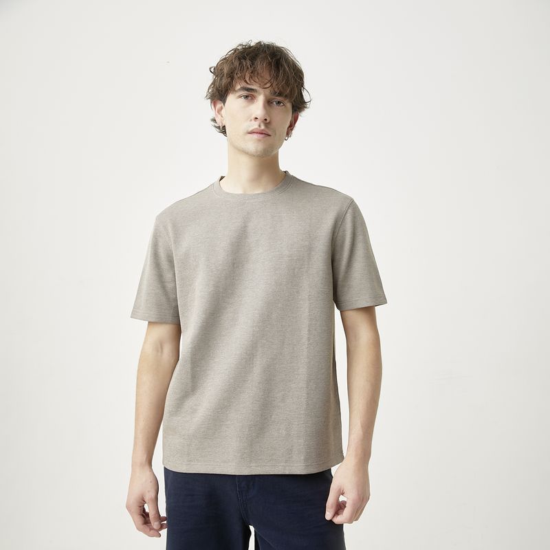 BASEMENT - Polera Manga Corta Hombre Basement