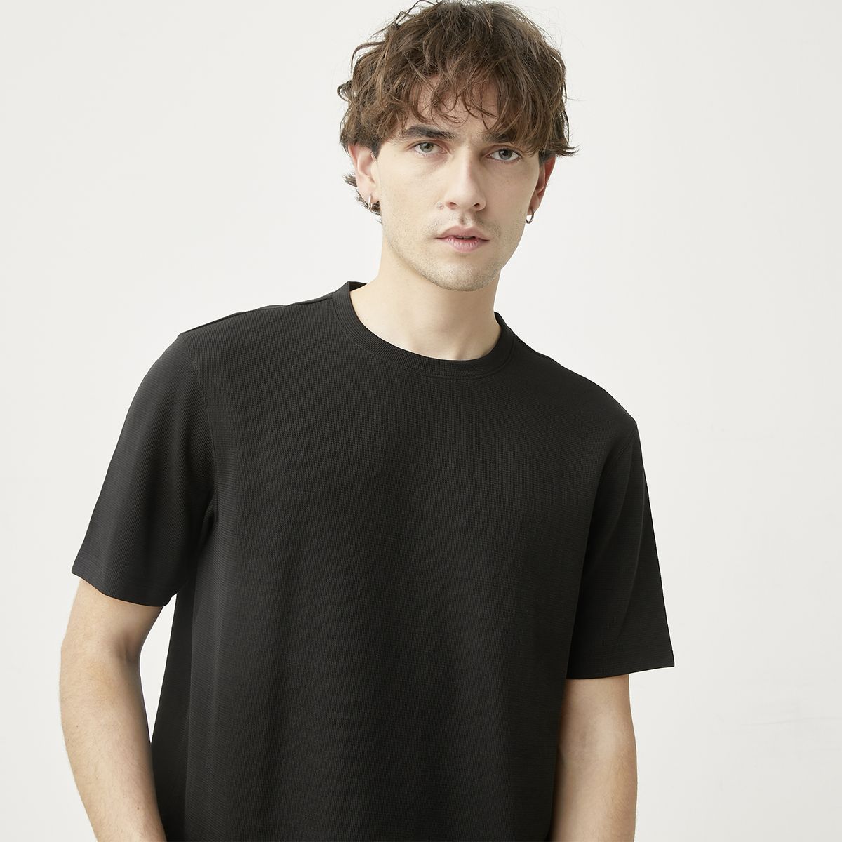 BASEMENT - Polera Manga Corta Hombre Basement