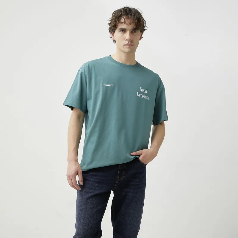 BASEMENT - Polera Manga Corta Hombre Basement