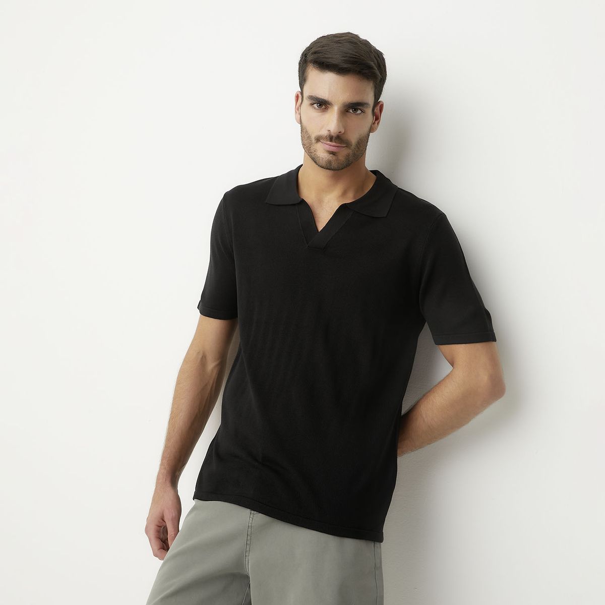 BASEMENT - Polera Manga Corta Hombre Basement