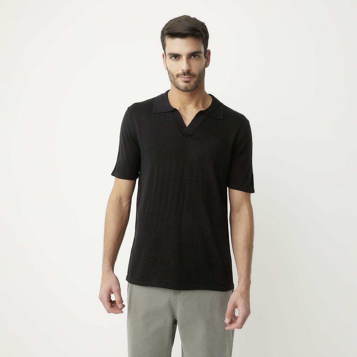 BASEMENT - Polera Manga Corta Hombre Basement