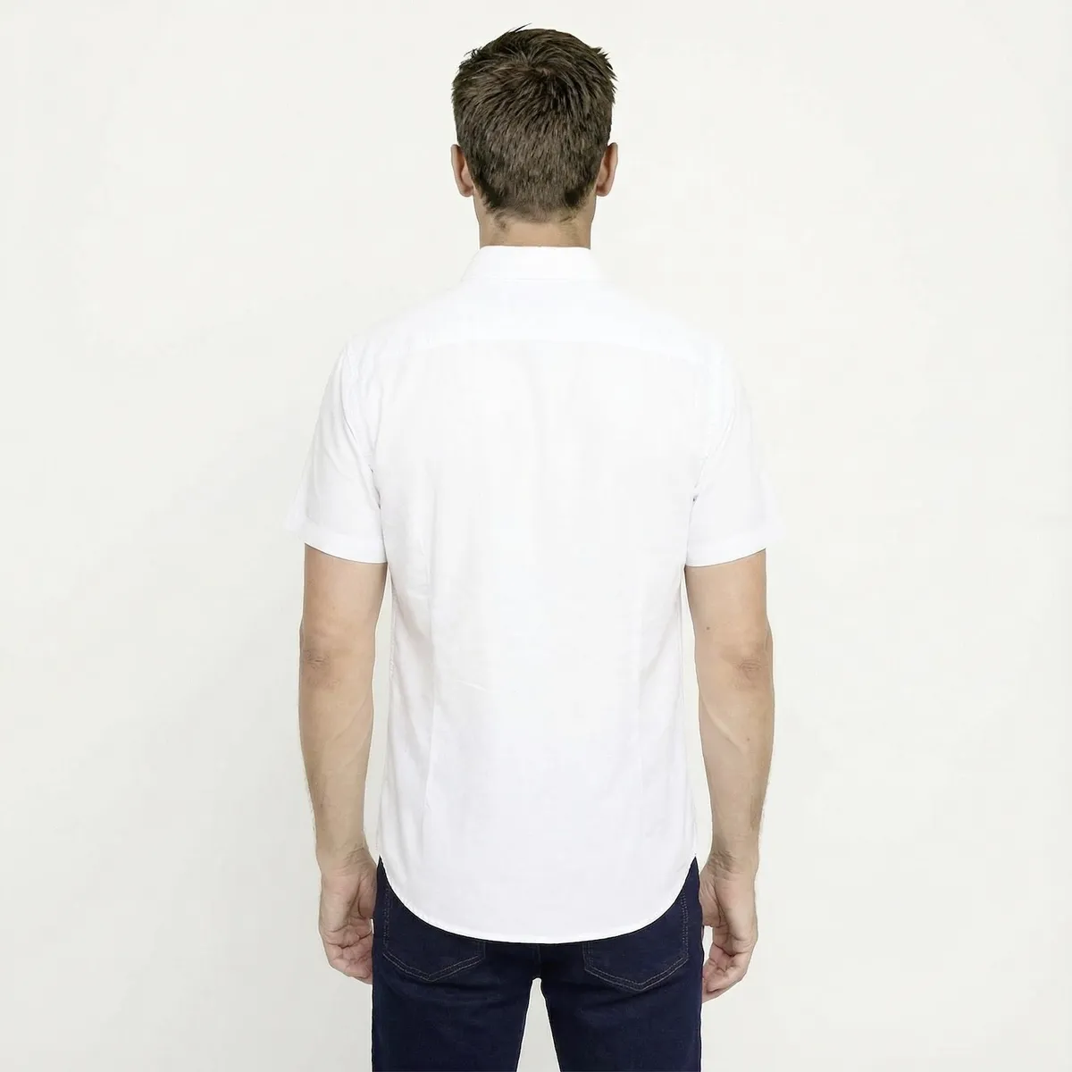 UNIVERSITY CLUB - Camisa Manga Corta Casual Hombre University Club