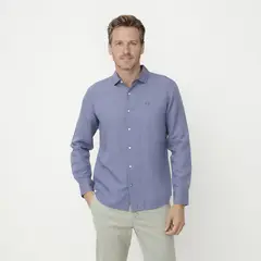 LA MARTINA - Camisa Manga Larga Lino Hombre