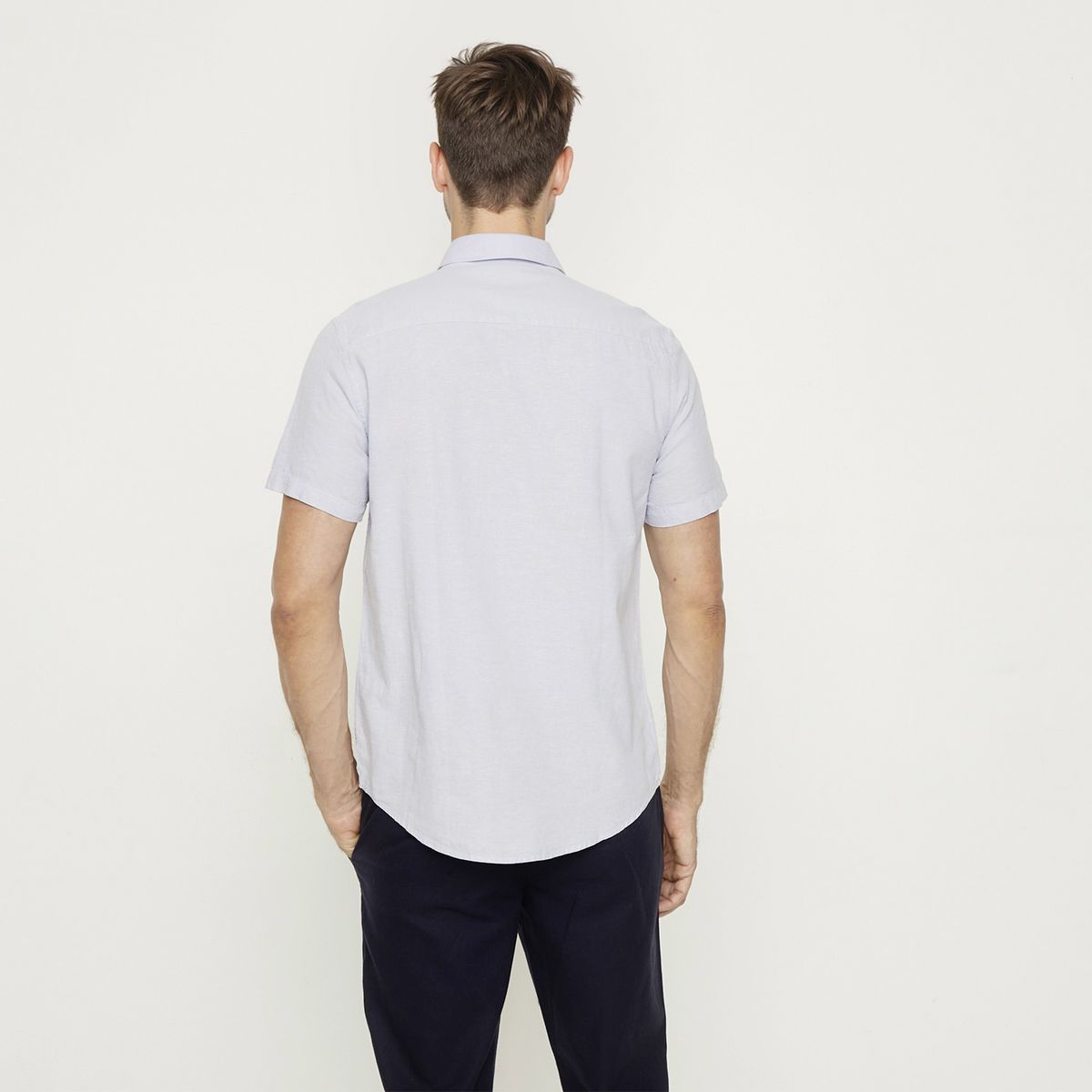 UNIVERSITY CLUB - Camisa Manga Corta Casual Hombre University Club