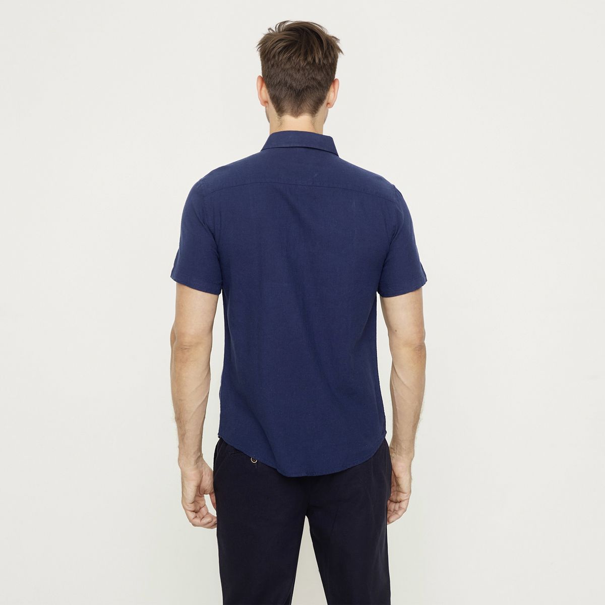 UNIVERSITY CLUB - Camisa Manga Corta Casual Hombre University Club