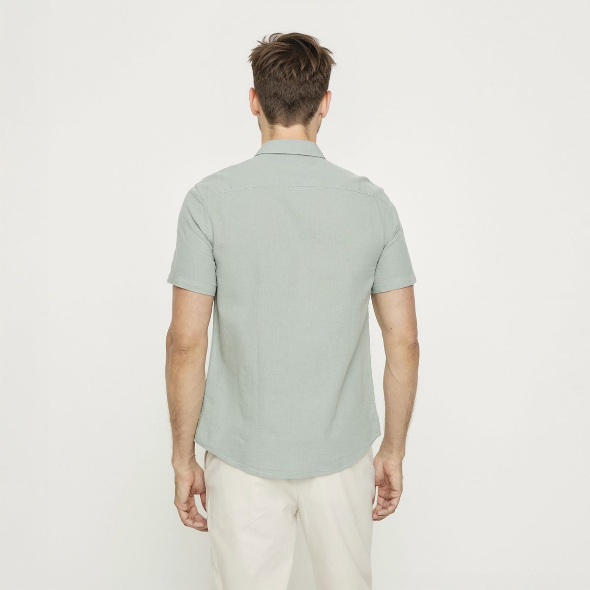 UNIVERSITY CLUB - Camisa Manga Corta Casual Hombre University Club