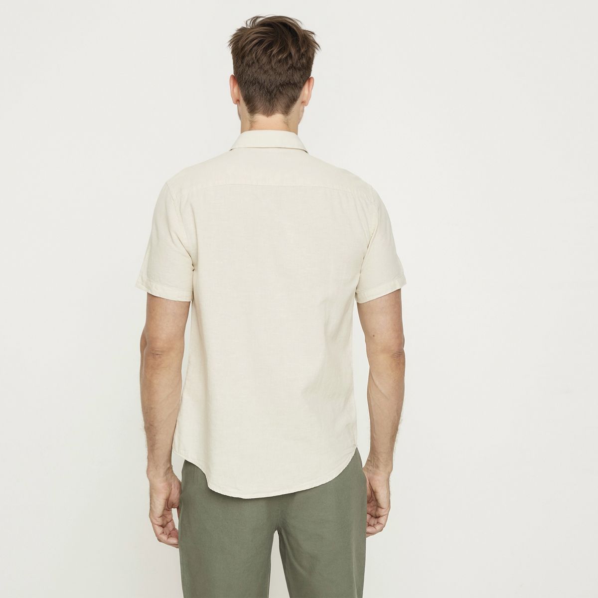 UNIVERSITY CLUB - Camisa Manga Corta Casual Hombre University Club