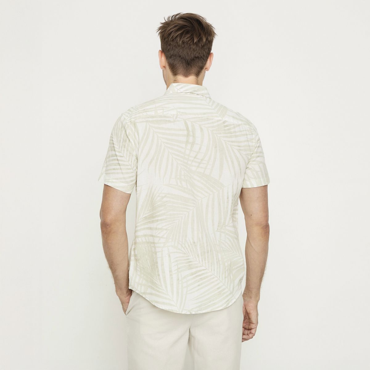 UNIVERSITY CLUB - Camisa Manga Corta Casual Hombre University Club