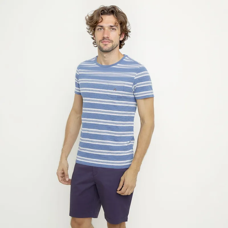 CASCAIS - Polera Manga Corta Hombre Cascais
