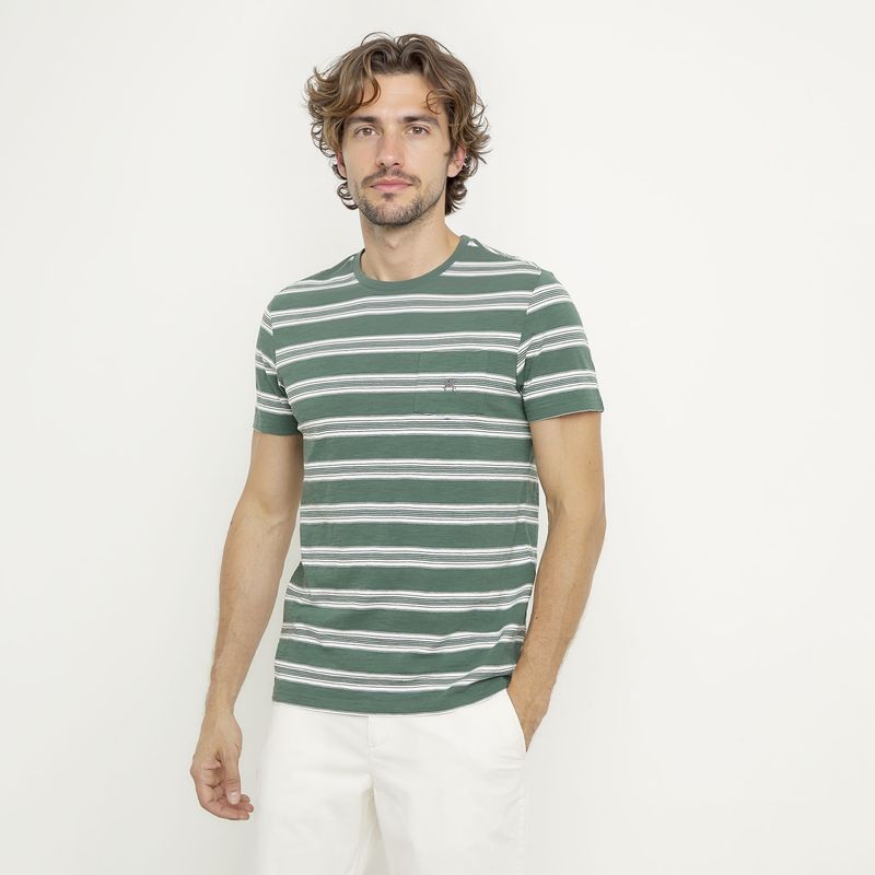 CASCAIS - Polera Manga Corta Hombre Cascais