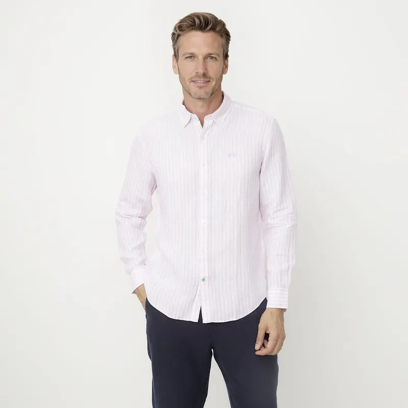 LA MARTINA - Camisa Manga Larga Casual Casual Hombre La Martina