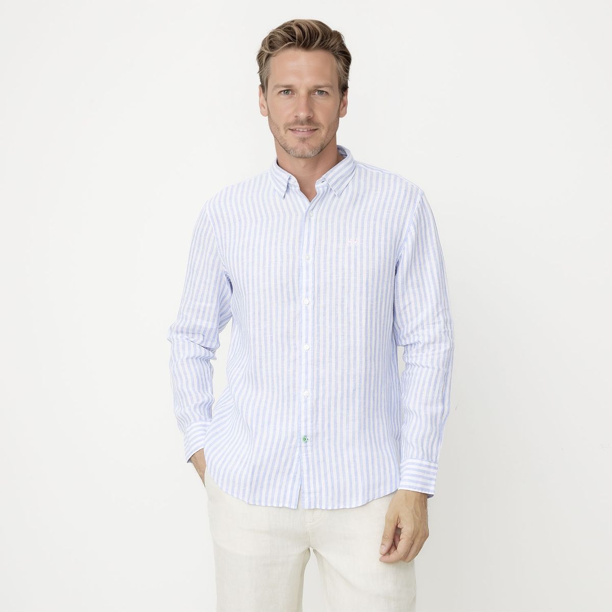 LA MARTINA - Camisa Manga Larga Casual Casual Hombre La Martina