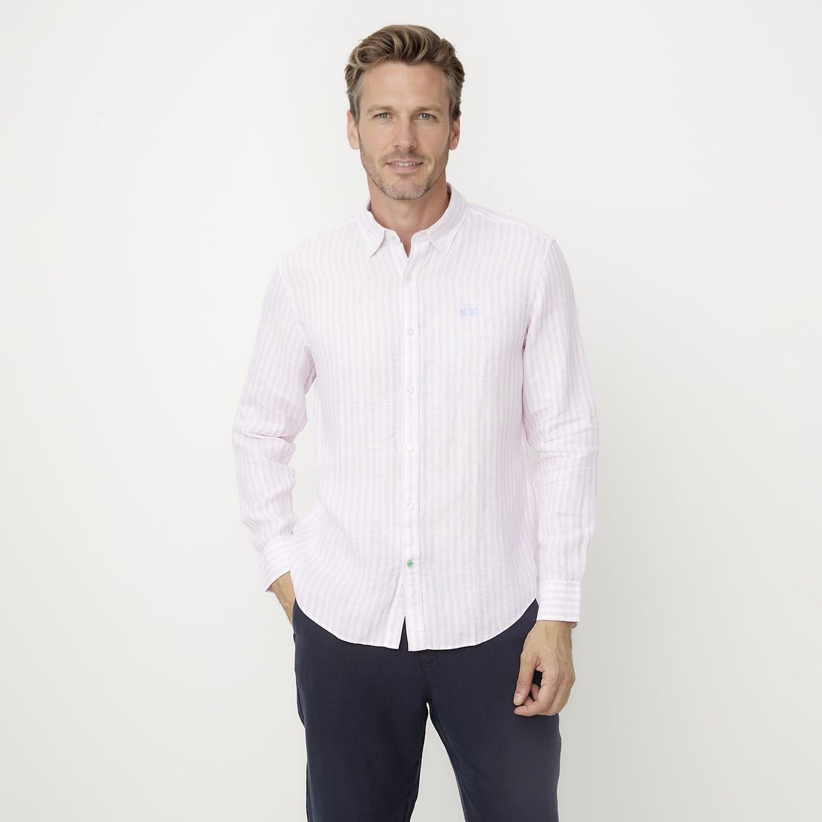 LA MARTINA - Camisa Manga Larga Casual Casual Hombre La Martina