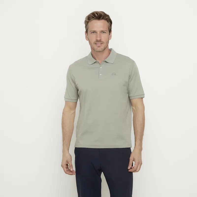 LA MARTINA - Polera Manga Corta Hombre La Martina