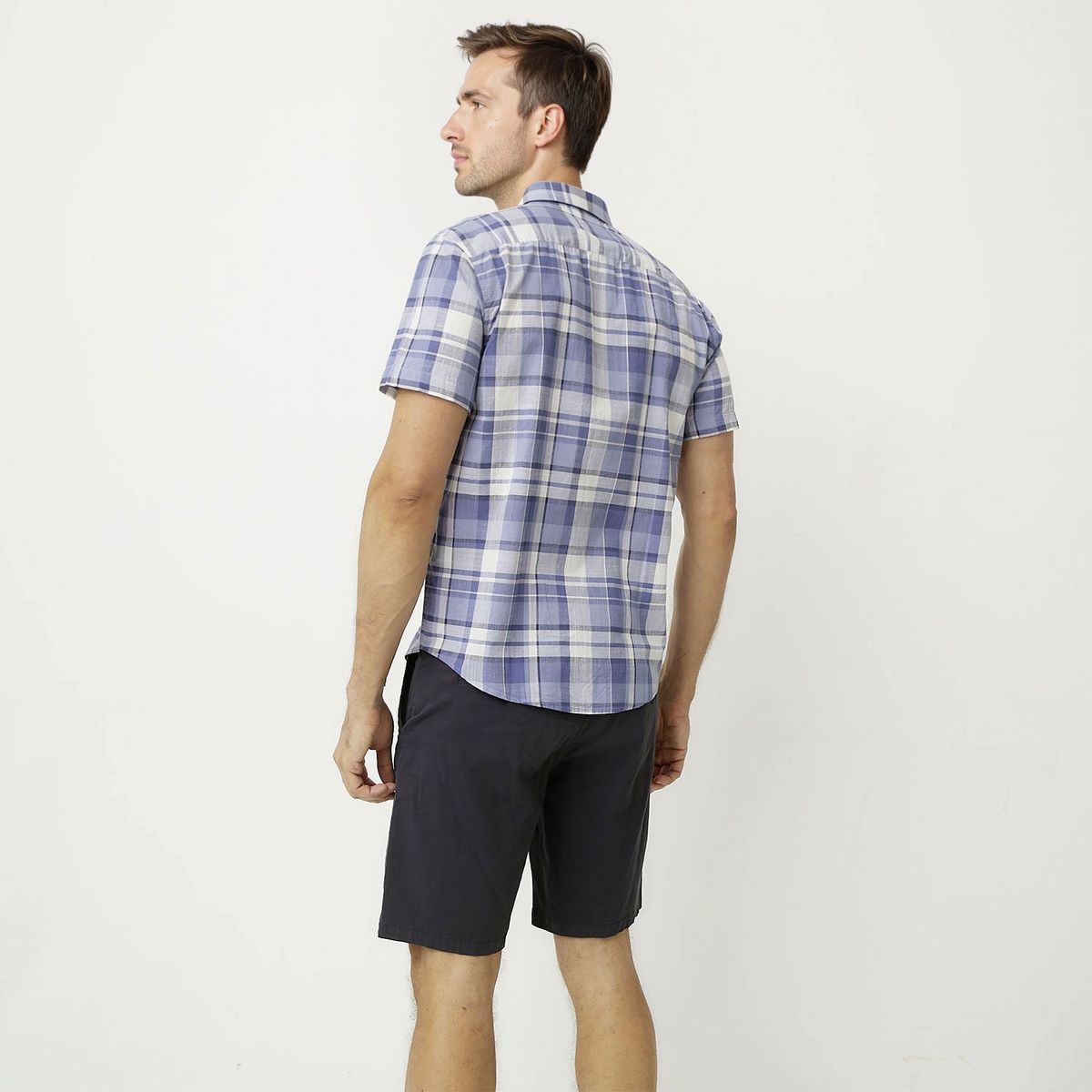 UNIVERSITY CLUB - Camisa Manga Corta Casual Hombre University Club