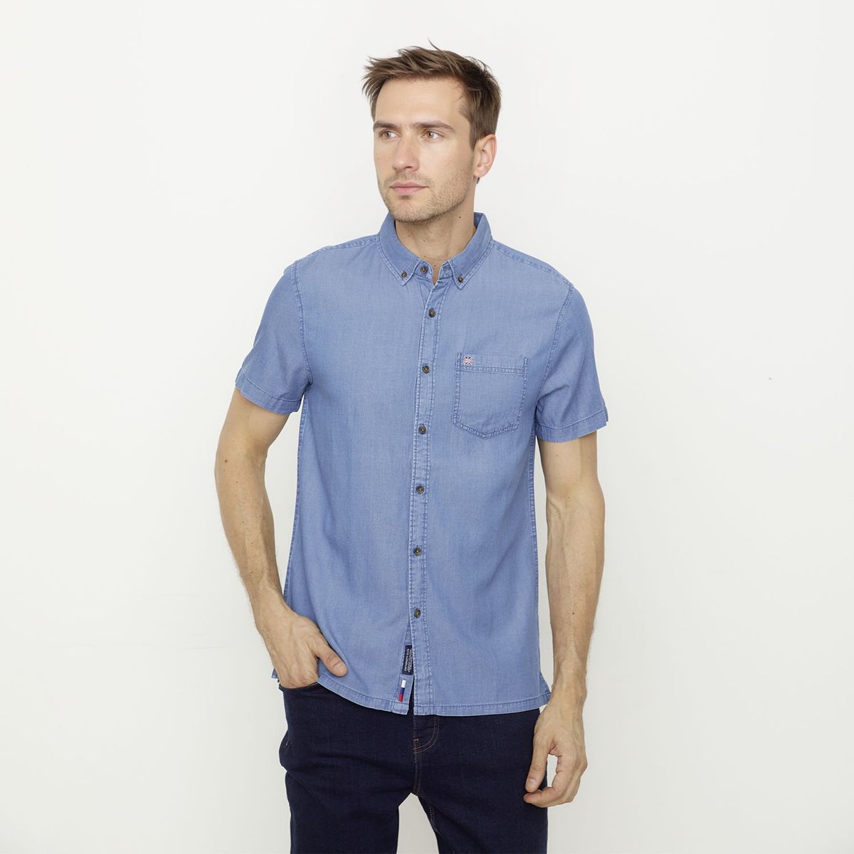 UNIVERSITY CLUB - Camisa Manga Corta University Club