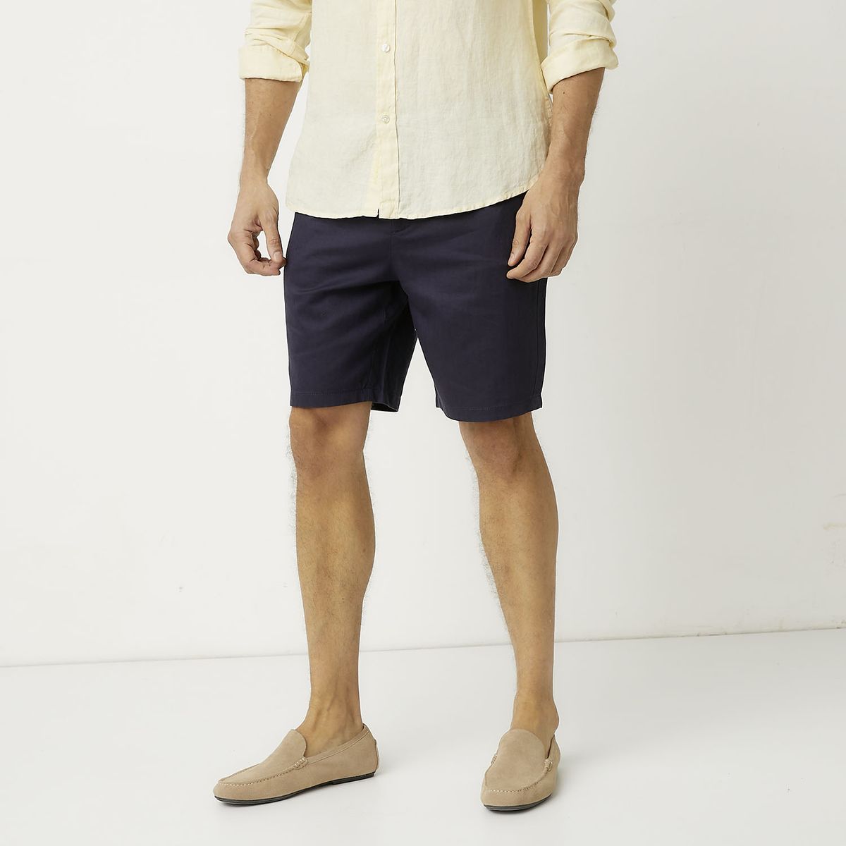 CASCAIS - Bermuda Lino Hombre Cascais