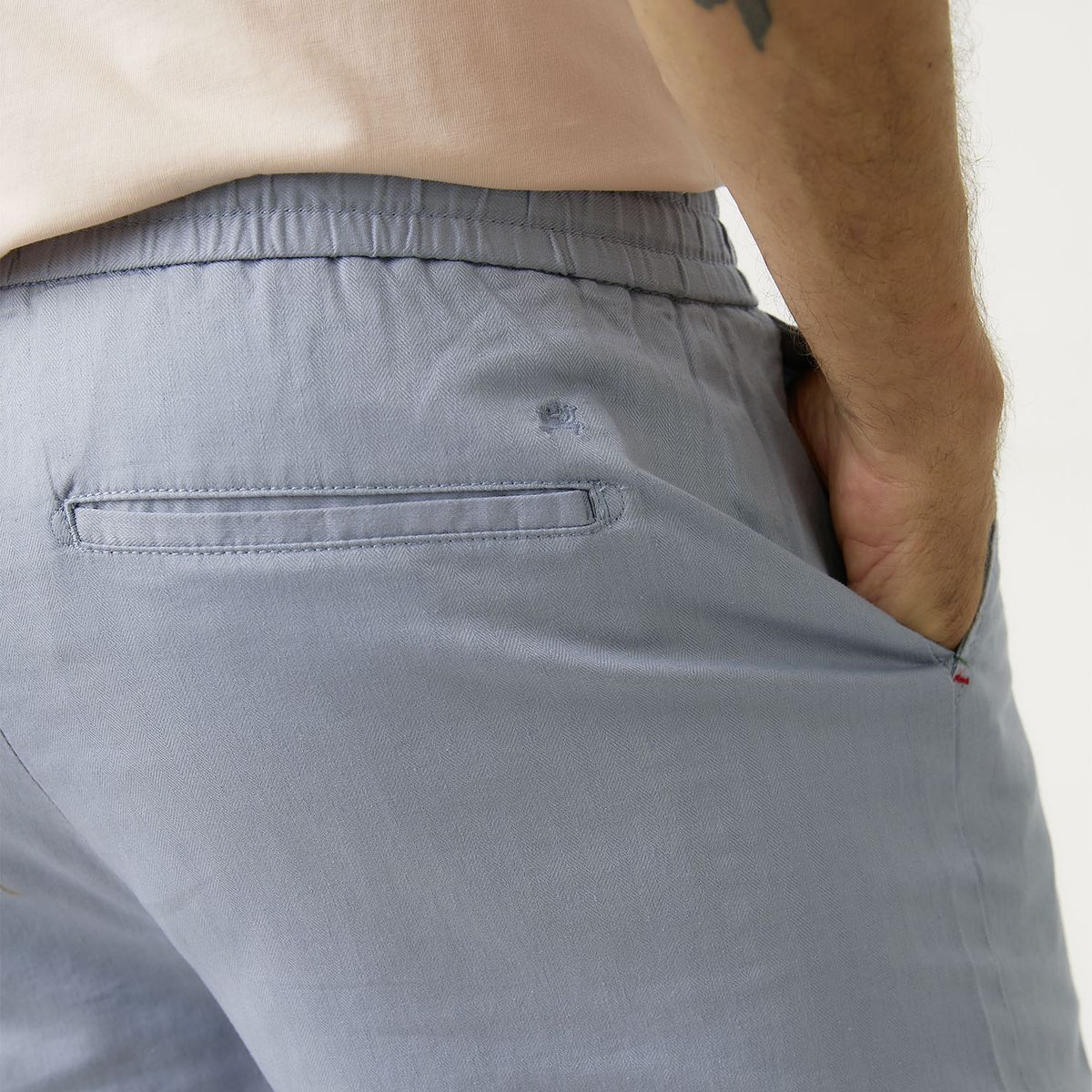 CASCAIS - Bermuda Lino Hombre Cascais