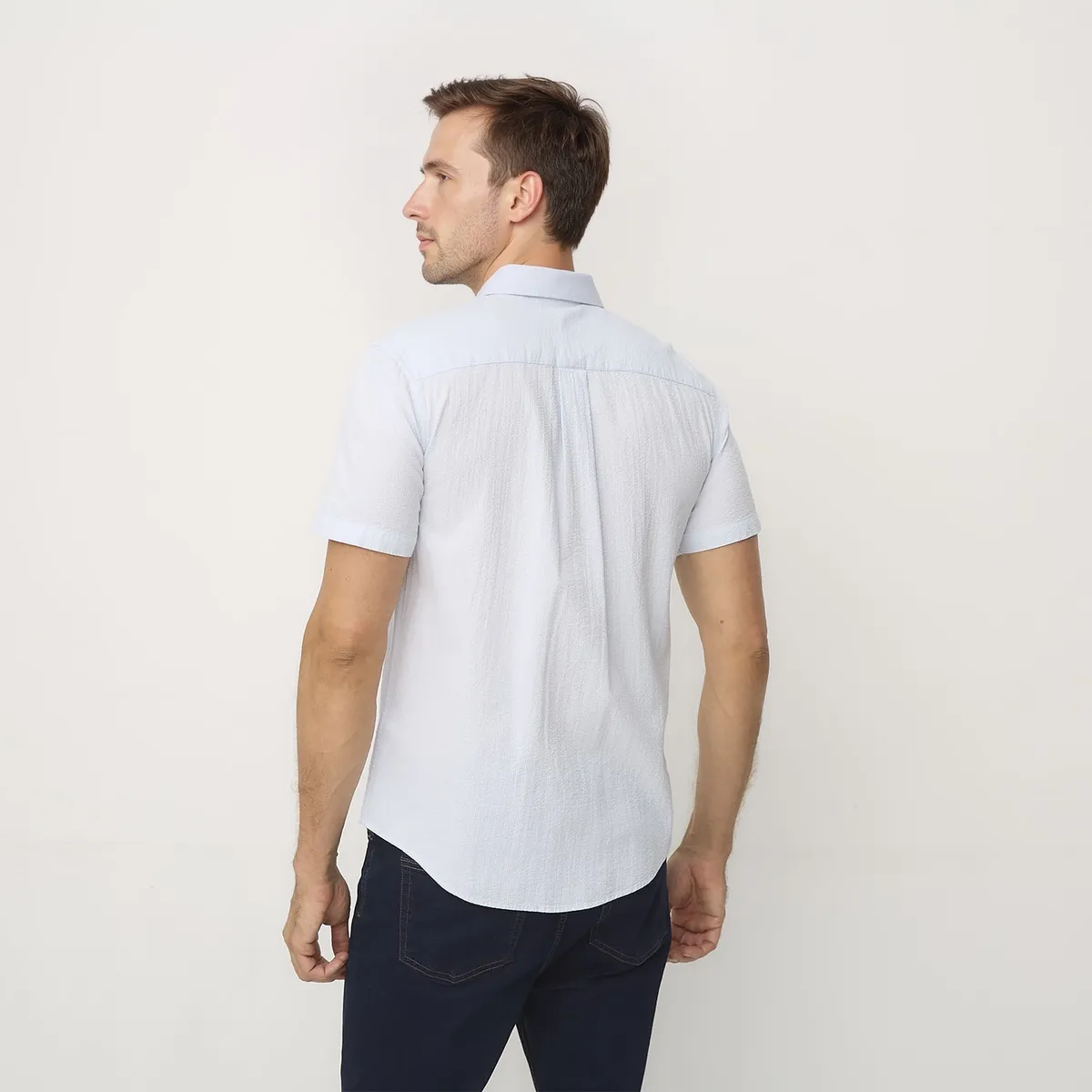 UNIVERSITY CLUB - Camisa Manga Corta Casual Hombre University Club