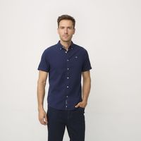 Camisa Manga Corta Casual Hombre