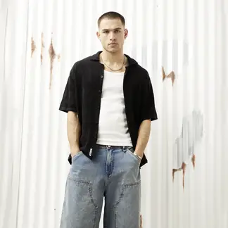 AMERICANINO - Camisa Manga Corta Hombre