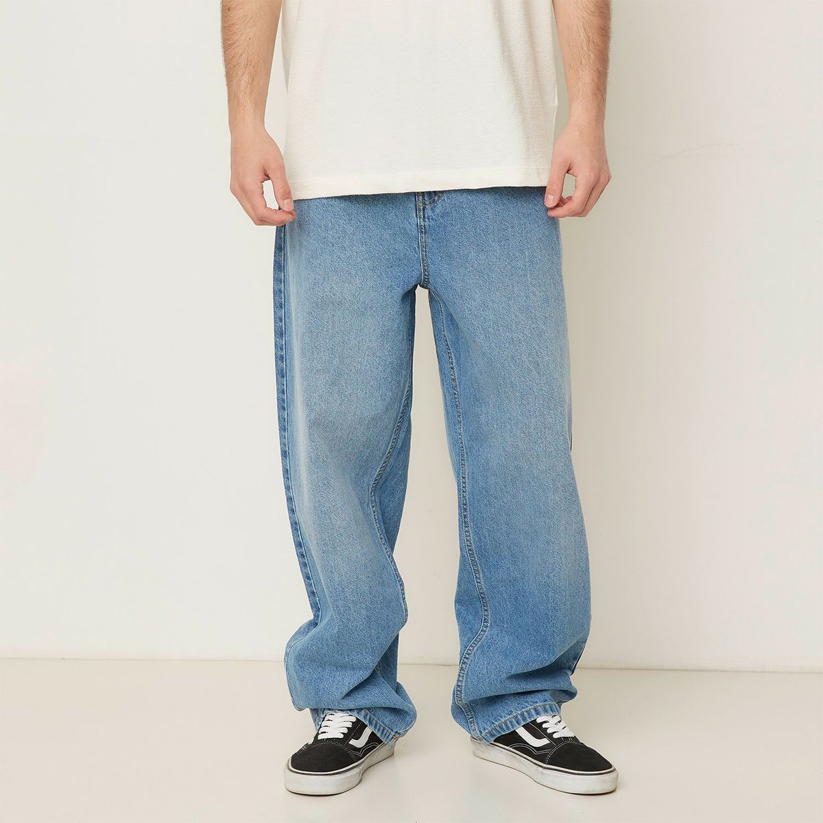 BEARCLIFF - Jeans Baggy Hombre Bearcliff